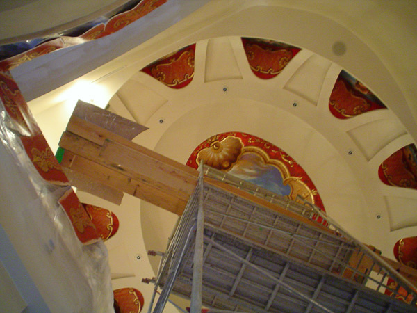 Ceiling murals decoration 6