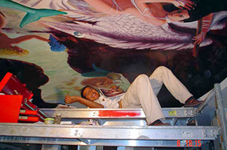 Art restoration process 0197