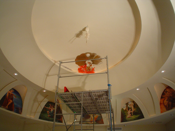 Ceiling murals ovalo principal duplicate
