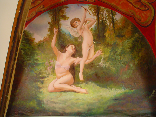 Murals art painting Cupido