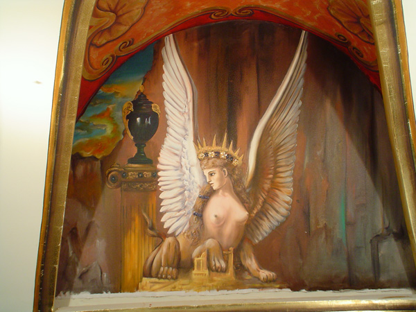 Murals art painting Esfinge