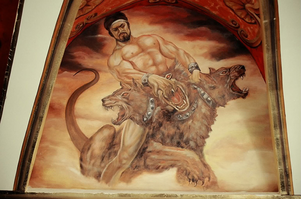 Murals art painting Hercules