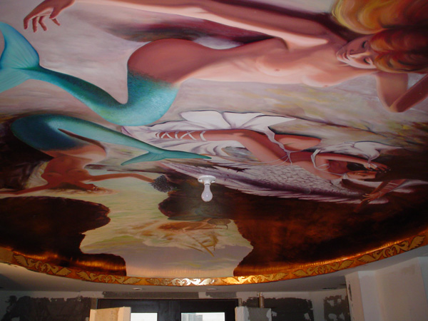 Murals art Sirenas